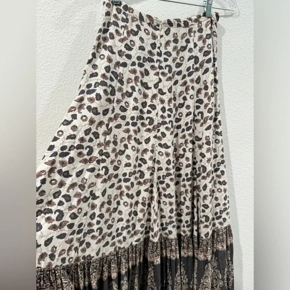 Spell Leopard Print Maxi Skirt - Picture 7 of 16